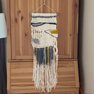 Handmade Macrame/Macraweave Wall Hanging